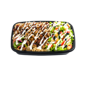 Lamb and Chicken Over Rice